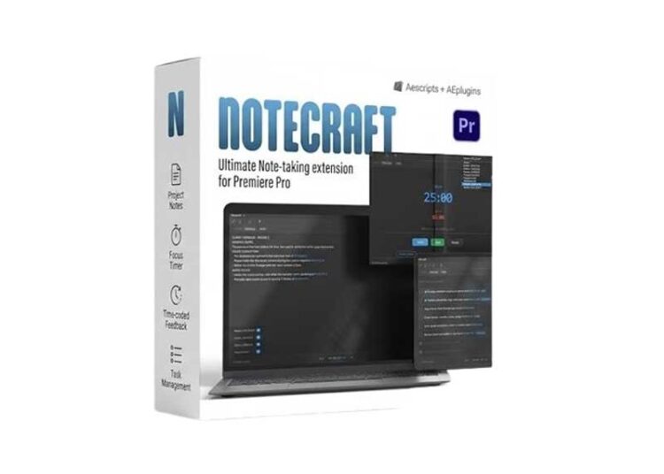 Aescripts - Notecraft v1.3.0 for Premiere Pro 1 Notecraft v1.3.0 for Premiere Pro