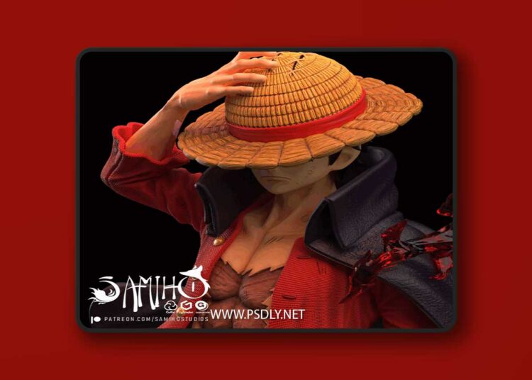 Samiho Studios – Luffy 5th Yonko – 3D Print Model 1 Samiho Studios – Luffy 5th Yonko – 3D Print Model