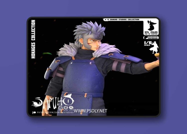 Samiho Studios – Senju Tobirama – 3D Print Model STL 1 Samiho Studios – Senju Tobirama – 3D Print Model STL