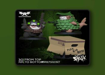 Taiga Miniatures – Stealth Sharks – 3D Print Model