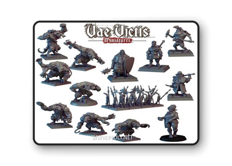 Vae Victis Miniatures – November 2024 – Rat Giants – 3D Print Model 1 Vae Victis Miniatures – November 2024 – Rat Giants – 3D Print Model