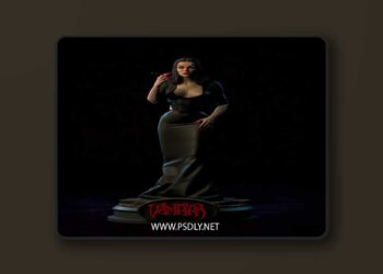 Vampira – 3D Print Model
