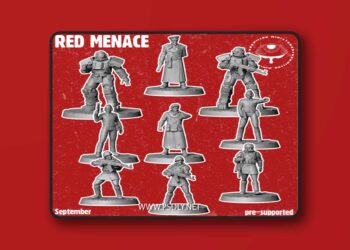 Vermilion Miniatures – Red Menace – 3D Print Model