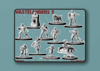 Vermilion Miniatures – Wastelanders 2 – 3D Print Model
