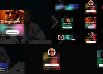 Videohive Lower Thirds Holographic Abstract After Effect 62096341