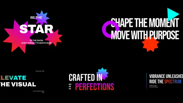 Videohive - Multicolor Titles Pack After Effects - 62294581 1 Videohive Multicolor Titles Pack After Effects 62294581