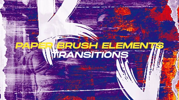 Videohive - Paper Brush Elements Transitions | DR - 62404213 1 Videohive Paper Brush Elements Transitions DR 62404213