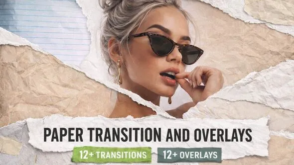 Videohive - Paper Transition and Overlays Bundle - 62310989 1 Videohive Paper Transition and Overlays Bundle 62310989