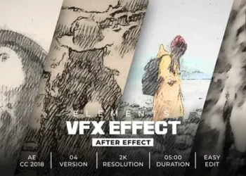 Videohive Pen Drawing Effect 62381503