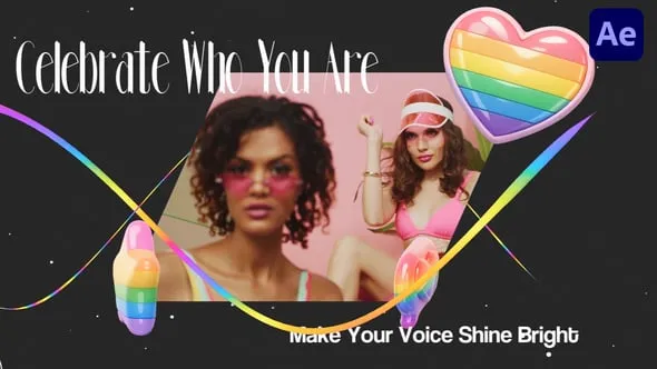 Videohive - Rainbow Celebration Pride Opener - 62254090 1 Videohive Rainbow Celebration Pride Opener 62254090