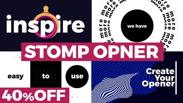 Videohive - Stomp Promo Opener - 24986431 1 Videohive Stomp Promo Opener 24986431