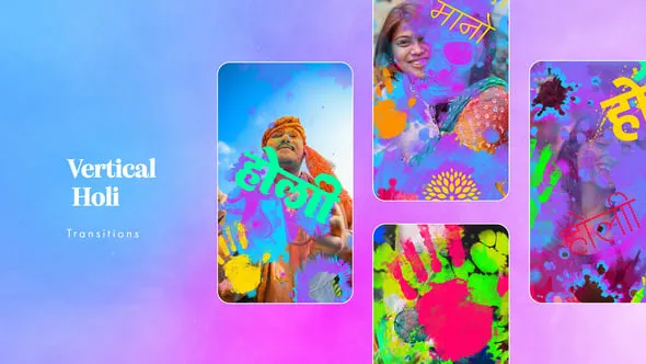 Videohive - Vertical Holi Transitions - 62157343 1 Videohive Vertical Holi Transitions 62157343