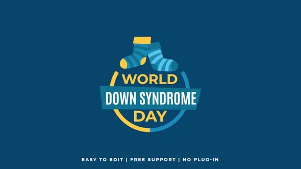 Videohive - World Down Syndrome Titles - 62223787 1 Videohive World Down Syndrome Titles 62223787
