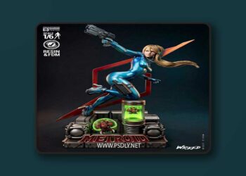 Wicked – Samus Sculpture – 3D Print Model STL