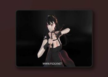 Yor Forger 3d sculpture 3D Model