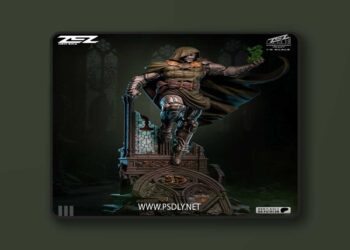 ZEZ Studio – Doctor Doom – 3D Print Model