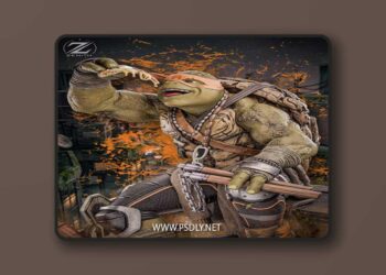 Zenith Studios – Michelangelo TMNT – 3D Print Model STL