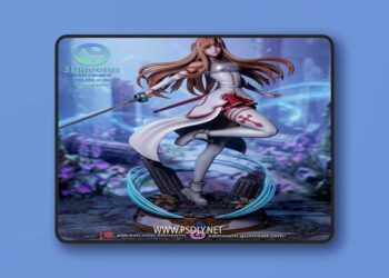 3Dmoonn – Asuna – Sword Art Online – 3D Print Model STL