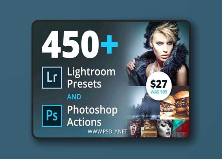 450+ Lightroom Presets & Photoshop Actions Bundle 1 450 Lightroom Presets Photoshop Actions Bundle