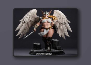 Abe3D – Brynhildr Valkyrie – 3D Print Model STL