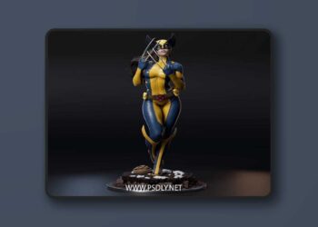 Abe3D – Laura Kinney Wolverine – 3D Print Model STL