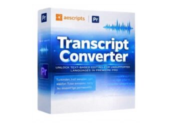 Aescripts Transcript Converter v2.0.0 for Premiere Pro