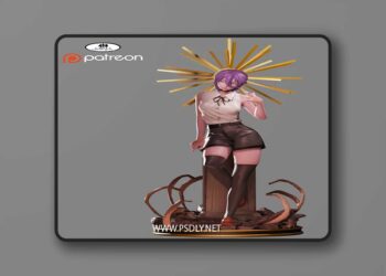 Anime Girls – Reze – 3D Print Model STL