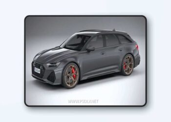 Audi RS6 Avant 2024 3D Model