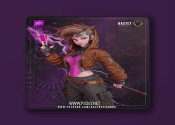 Bastet Figures – Gambit – 3D Print Model STL