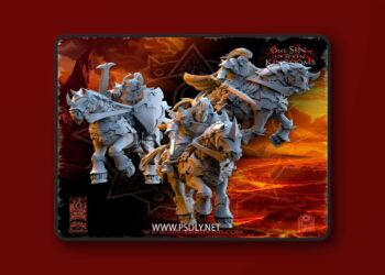 Beholder Miniatures – Realms of Mayhem Knights – 3D Print Model