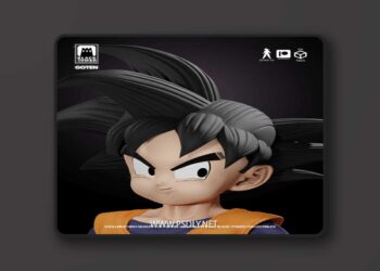 Black Tower Collectibles – Goten – 3D Print Model