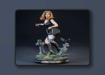 BrunoArt3D – Buffy the Vampire Slayer – 3D Print Model STL