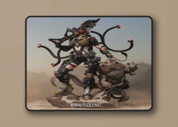 CA 3D Studios – Kyla – 3D Print Model STL
