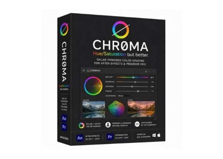 Aescripts - CHROMA v1.3 1 CHROMA v1.2