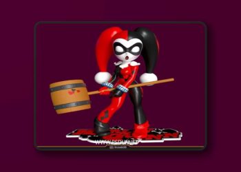 Chibi Harley Quinn 3D print Model