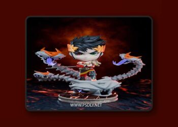 Chibi Land Figures – Zagreus – 3D Print Model STL