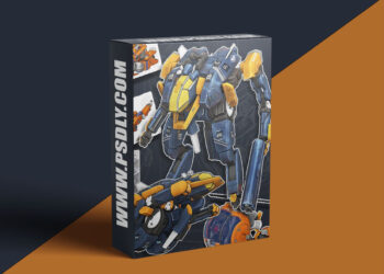 Concept Art Forge - Transforming Mech Design in Photoshop and Blender