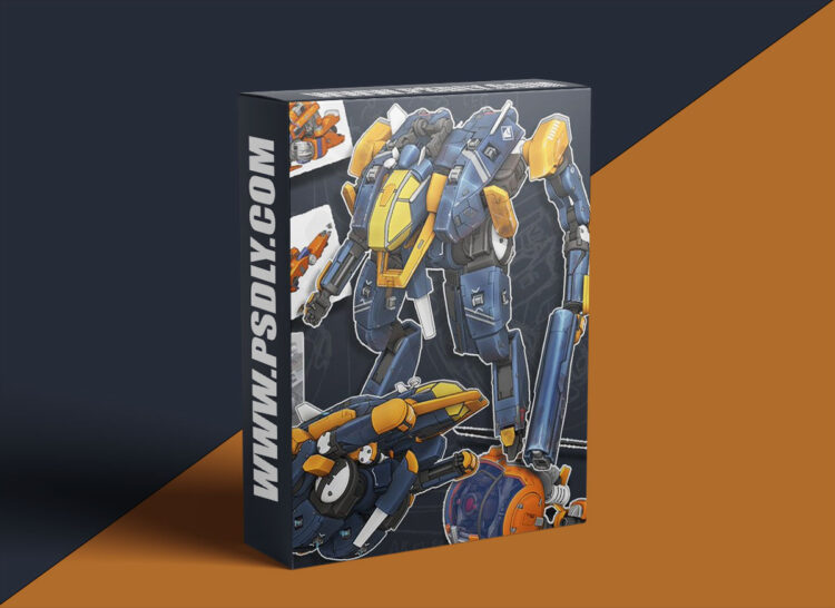 Concept Art Forge - Transforming Mech Design in Photoshop and Blender 1 Concept Art Forge - Transforming Mech Design in Photoshop and Blender