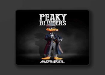 Daffy Duck – Peaky Blinders Urban Vibes – 3D Print Model