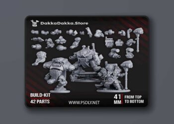 DakkaDakka – Brokkr The Bronze Beard – 3D Print Model