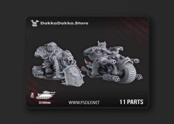 DakkaDakka – Hot Wheelz Posse – 3D Print Model