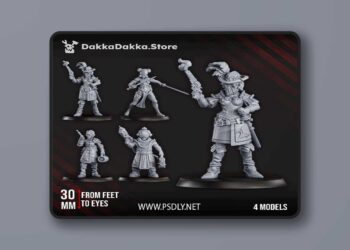 DakkaDakka – The Dashing Nebula Syndicate Part 2 – 3D Print Model
