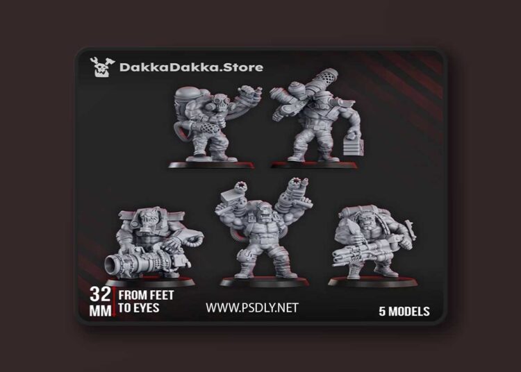 DakkaDakka – Umiez Burnerz – 3D Print Model 1 DakkaDakka – Umiez Burnerz – 3D Print Model