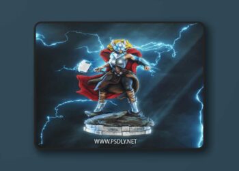 Dragon Collector – Lady Thor – 3D Print Model