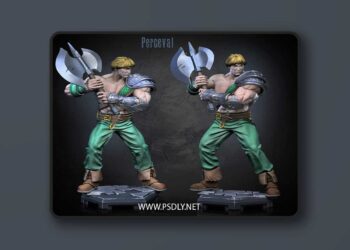 Dragun Studios – Perceval v1 – 3D Print Model STL