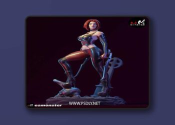 E.S Monster – Blood Rayne – 3D Print Model STL