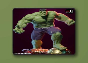 E.S Monster – Hulk – 3D Print Model STL