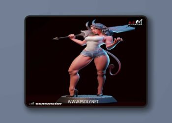 E.S Monster – Malevola – Dispatch – 3D Print Model