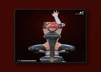 E.S Monster – Marle Barrock – 3D Print Model STL