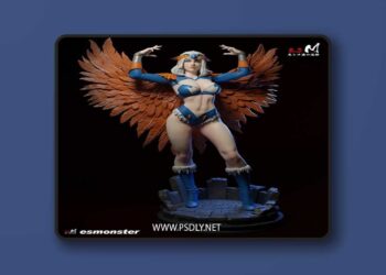 E.S Monster – Sorceress of Castle Grayskull – 3D Print Model STL